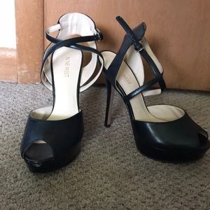 Black Nine West heels